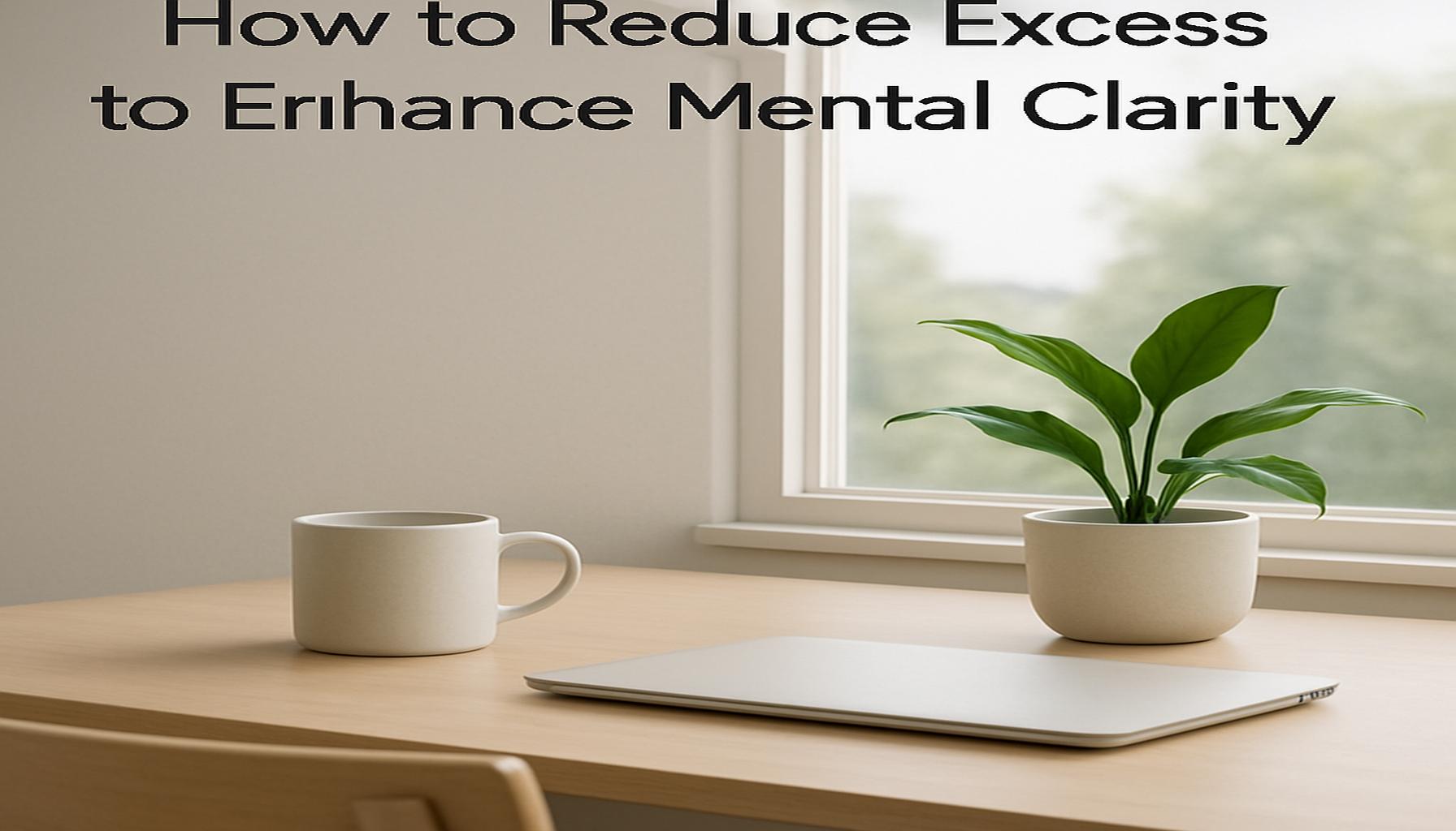 The Art of Simplicity: How to Reduce Excess to Enhance Mental Clarity