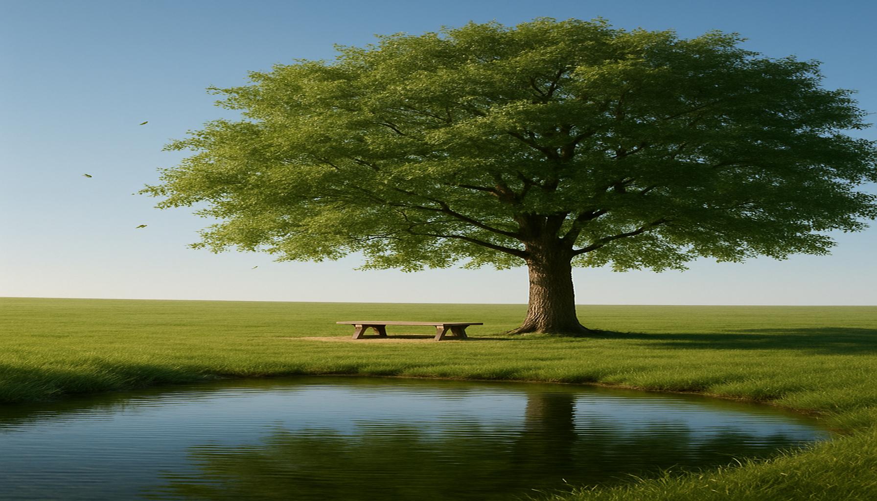 Minimalism and Calm in Nature: How Outdoor Spaces Can Soothe the Mind