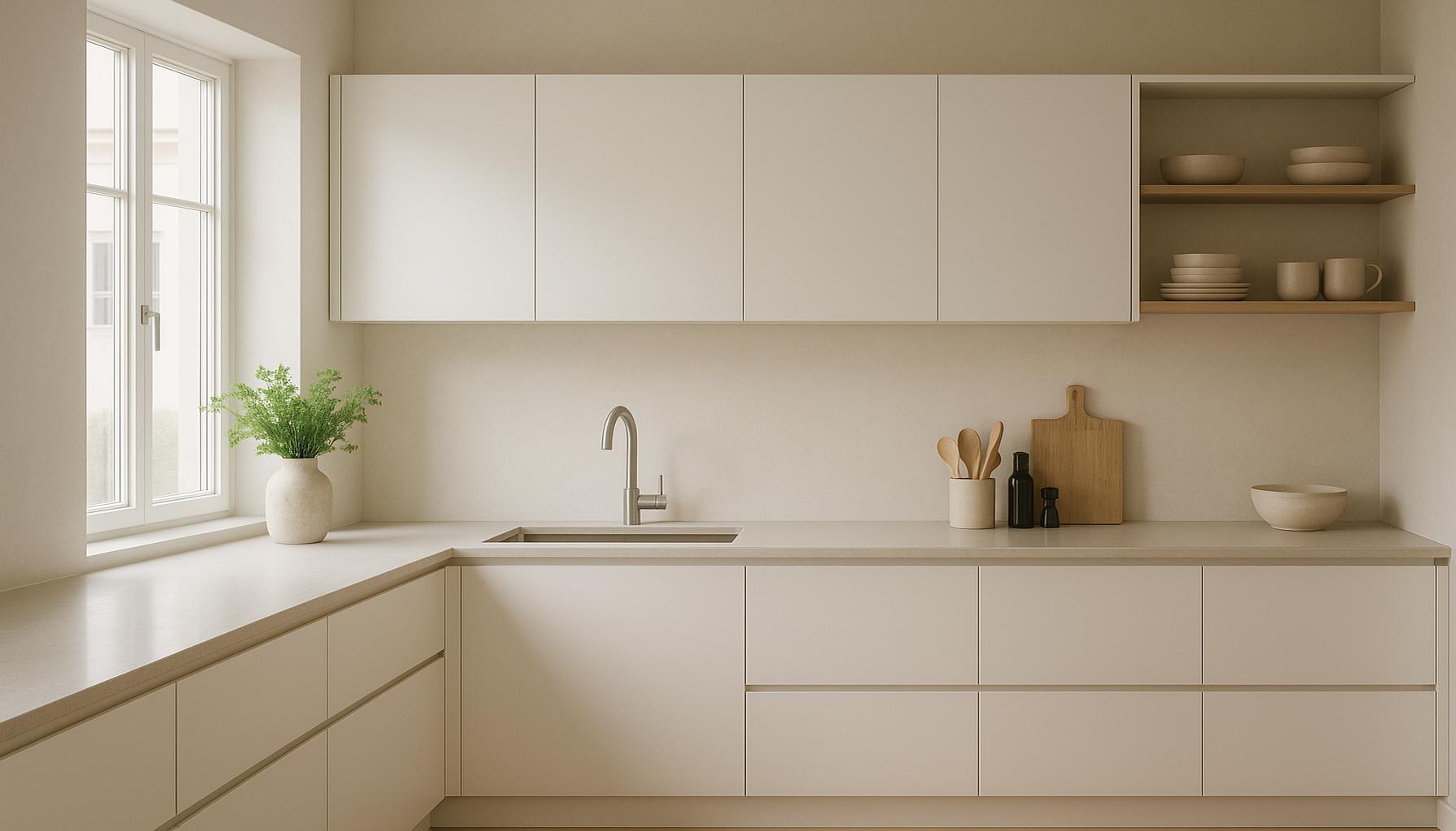 The Calm in the Kitchen: Minimalist Principles for Creating a Tranquil and Functional Kitchen Space